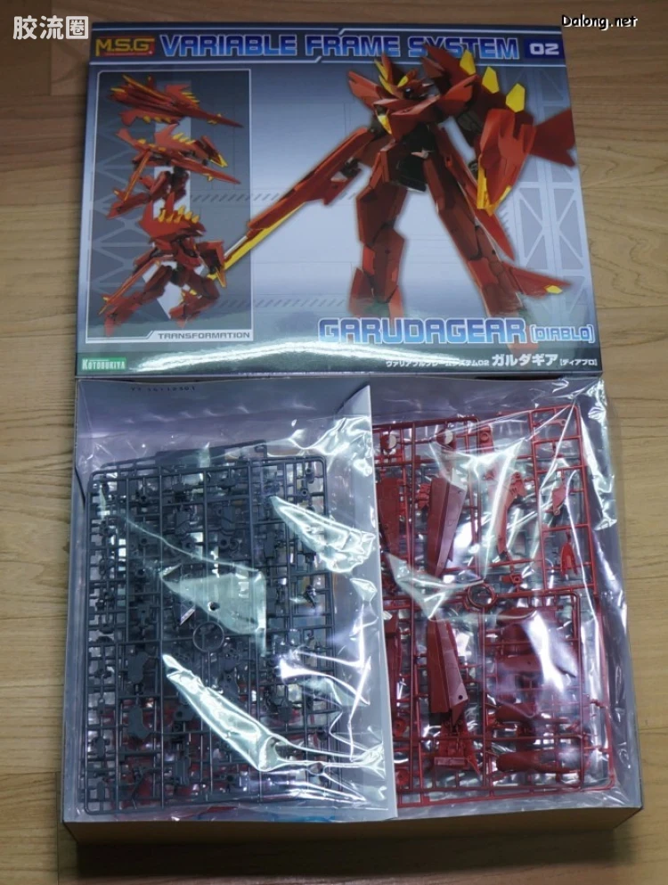 寿屋 M.S.G 模型配件 Variable frame system(可变框架系统) 02 迦楼罗机甲[迪亚波罗] - 图片